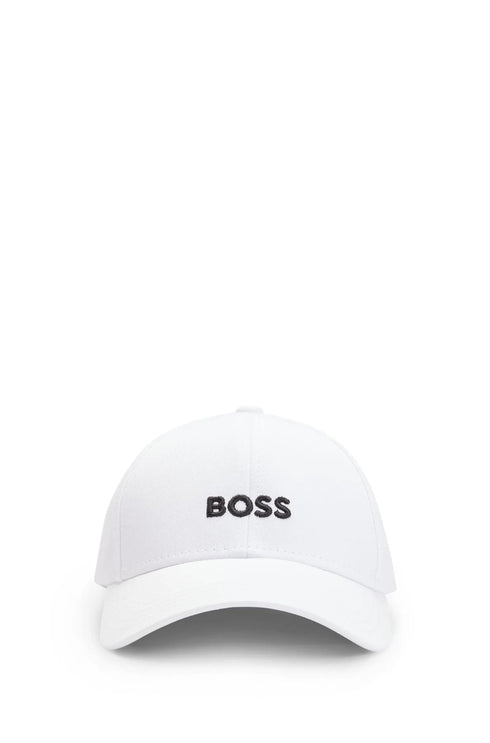 Hugo Boss hat for man כובע בוס בצבע לבן לגבר